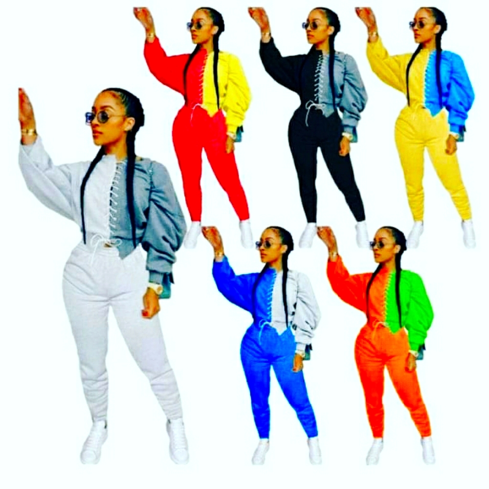 Multi.color Two Peices